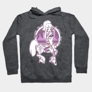 Magical Street Horse, hvite Hoodie